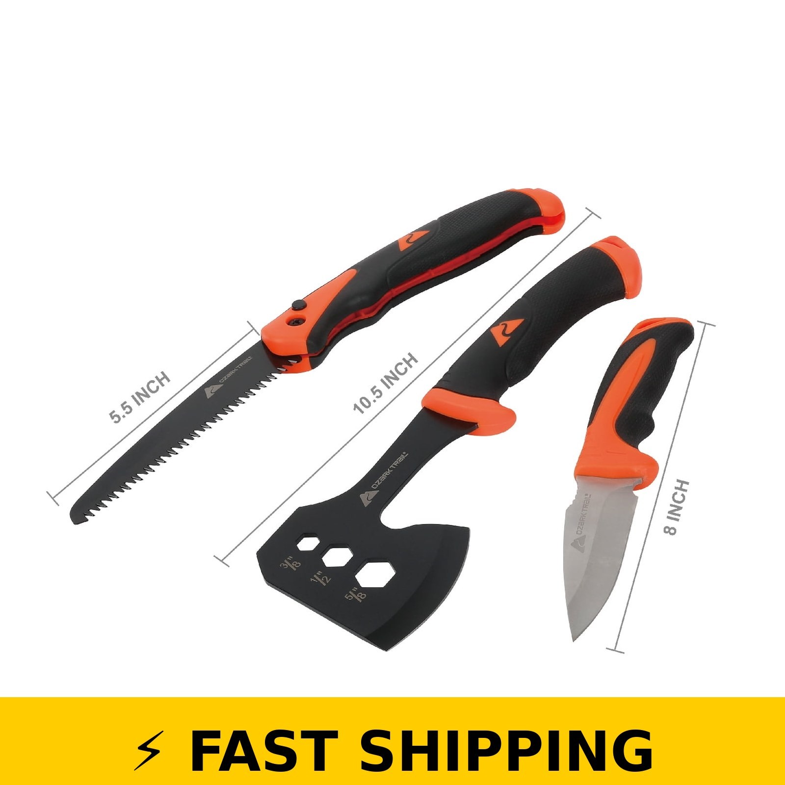 Ozark Trail 7-Piece Camping Multitool Set