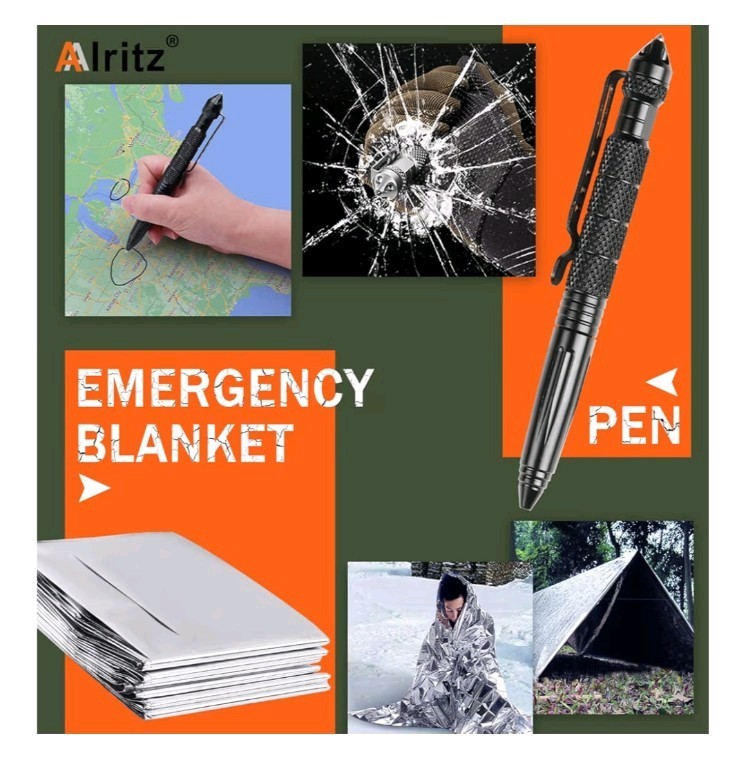 Brand New Survival Toolkit – Multi-Piece Emergency Set in Hard Plastic Case
