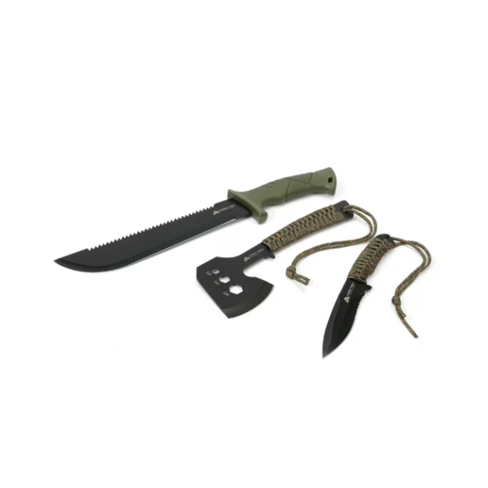 Ozark Trail 12 Pack Camping Tool Set with Flashlight, Machete, Knife New