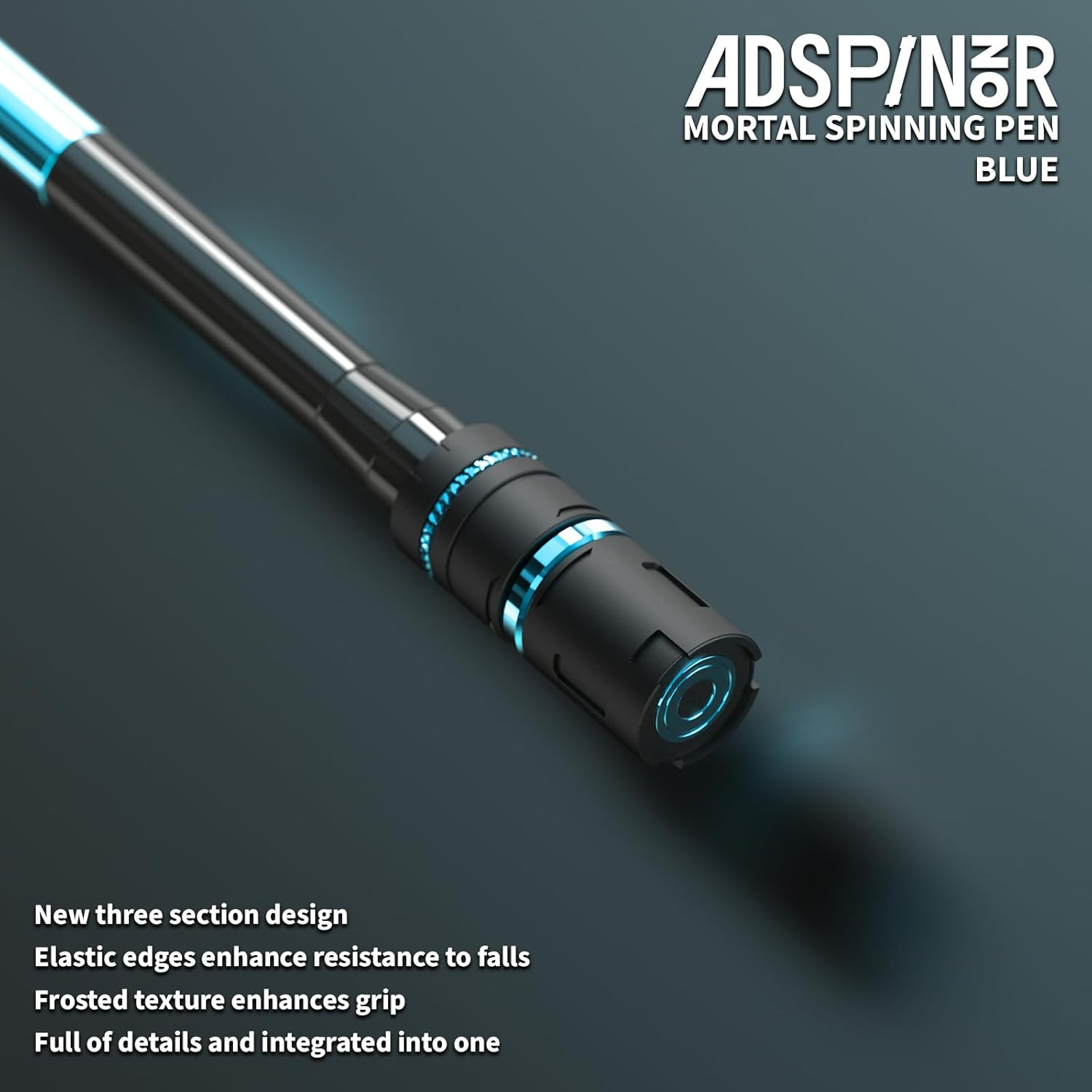 Weighted Spinning Pen for Advanced Tricks – Precision & Practice (Blue)