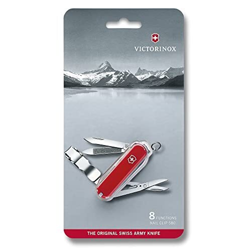 Victorinox Nailclip 580 Swiss Made 8 Functions Nail File Nail Clipper Blade