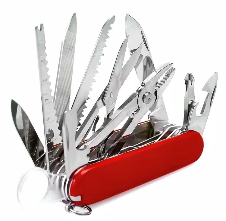 30-in-1 Generic Champion Plus Swiss Army Knife (NOT VICTORINOX)
