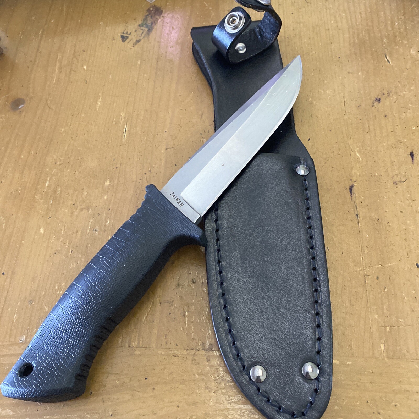 RARE/DISCONTINUED Gerber Harsey Hunter Fixed Blade Knife W/ Original Sheath
