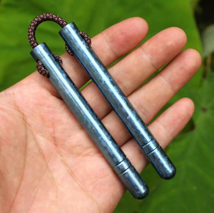 Titanium Thumb Sticks Finger Training EDC Tool Extreme Sports Art Hand Fidget