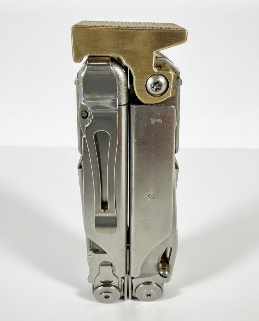 For Leatherman Surge, BRASS Hammer Head Mod, Modification, CNC Made,Locking,CAD