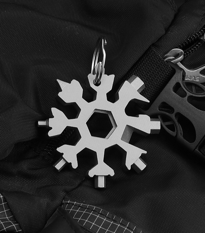 18in1 Snowflake Multitool Screwdriver Stainless Steel 181 Multitool Snow Tool Gi