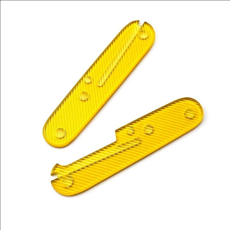 1 Pair Custom PEI Knife Handle Scales for 91mm Victorinox Swiss Army Knives