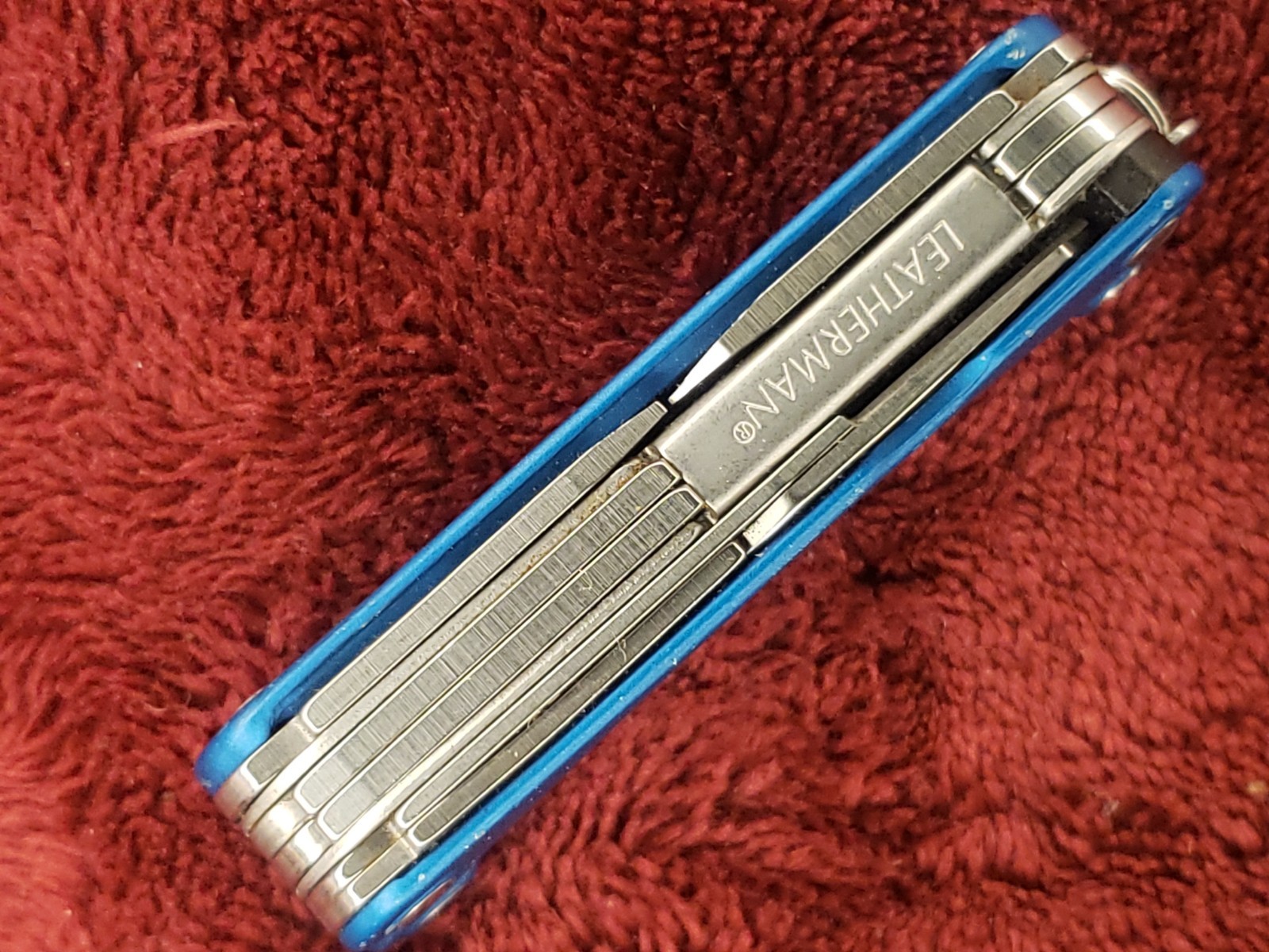 🔪🔪 Leatherman Squirt PS4 Multi-Tool Blue Keychain