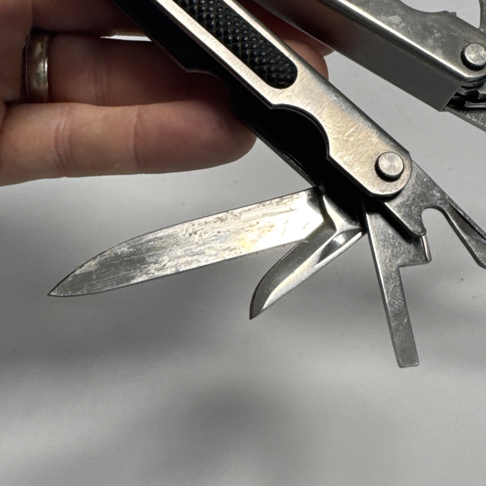 Allied Pocket Knife Multi Function Folding Tool Pliers Knife Saw Drivers Steel