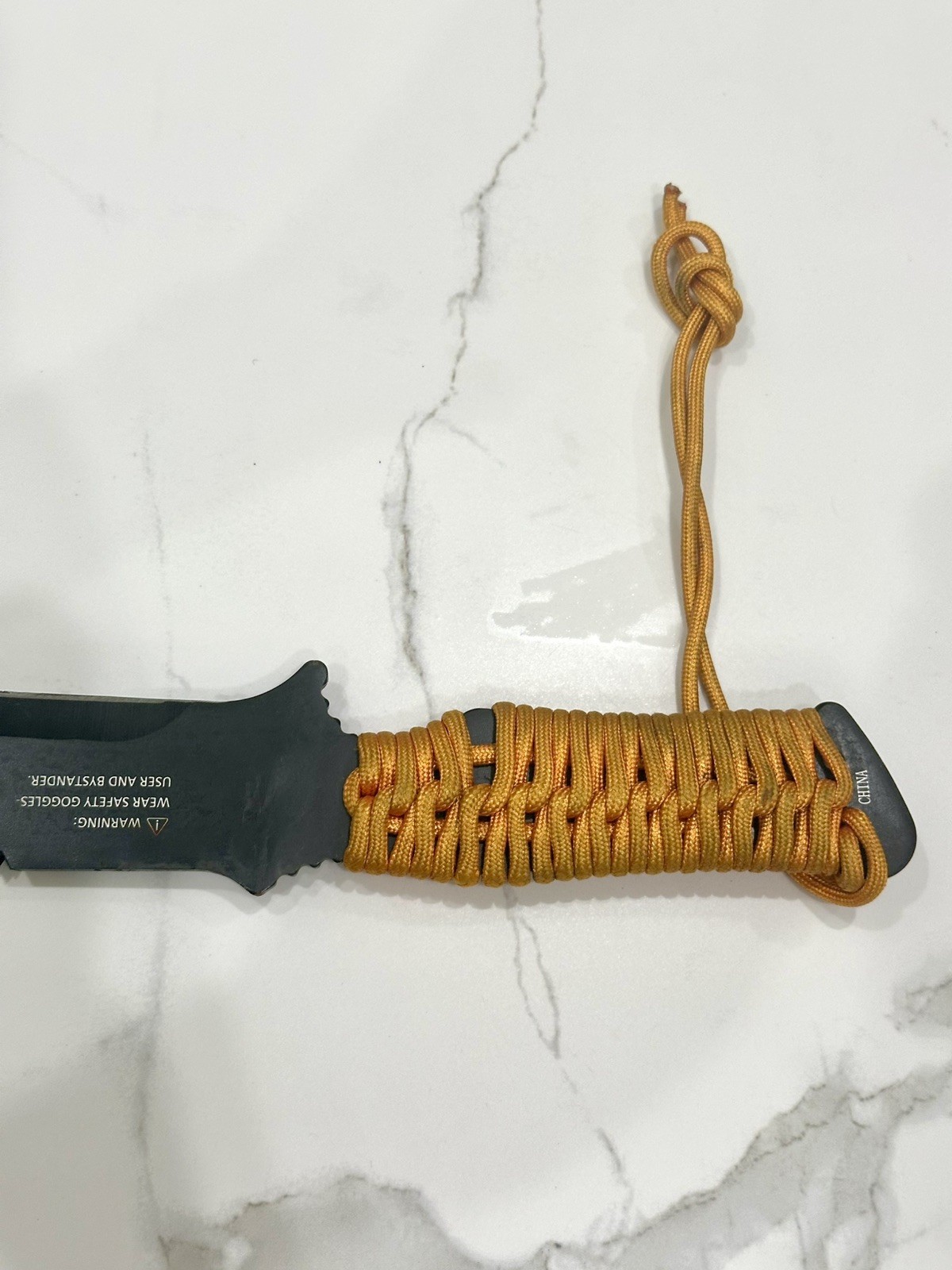 UST ParaCuda Survival Machete Orange 11 in – GREAT condition