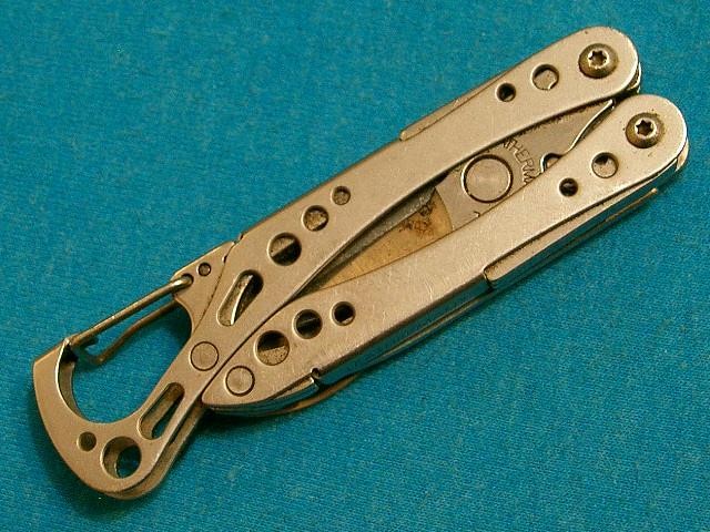 LEATHERMAN STYLE CS FOLDING MULTI TOOL SCISSORS KNIFE TOOLS KNIVES POCKET CLIP