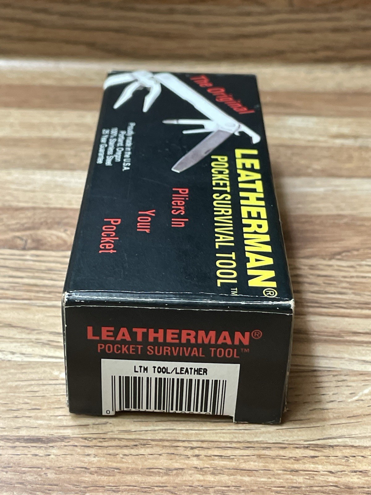 Vintage Leatherman MultiTool 1993 Box & Papers Leather Sheath