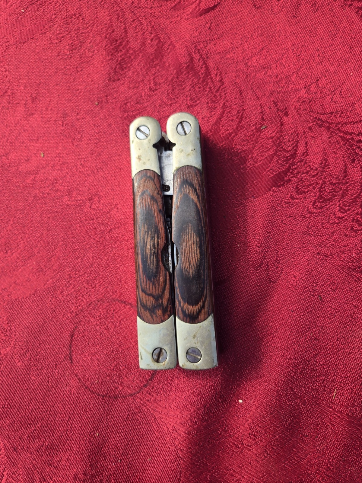 Appalachian Trail Multi-Tool 18-1 Tool – Stainless Steel Wood inlay