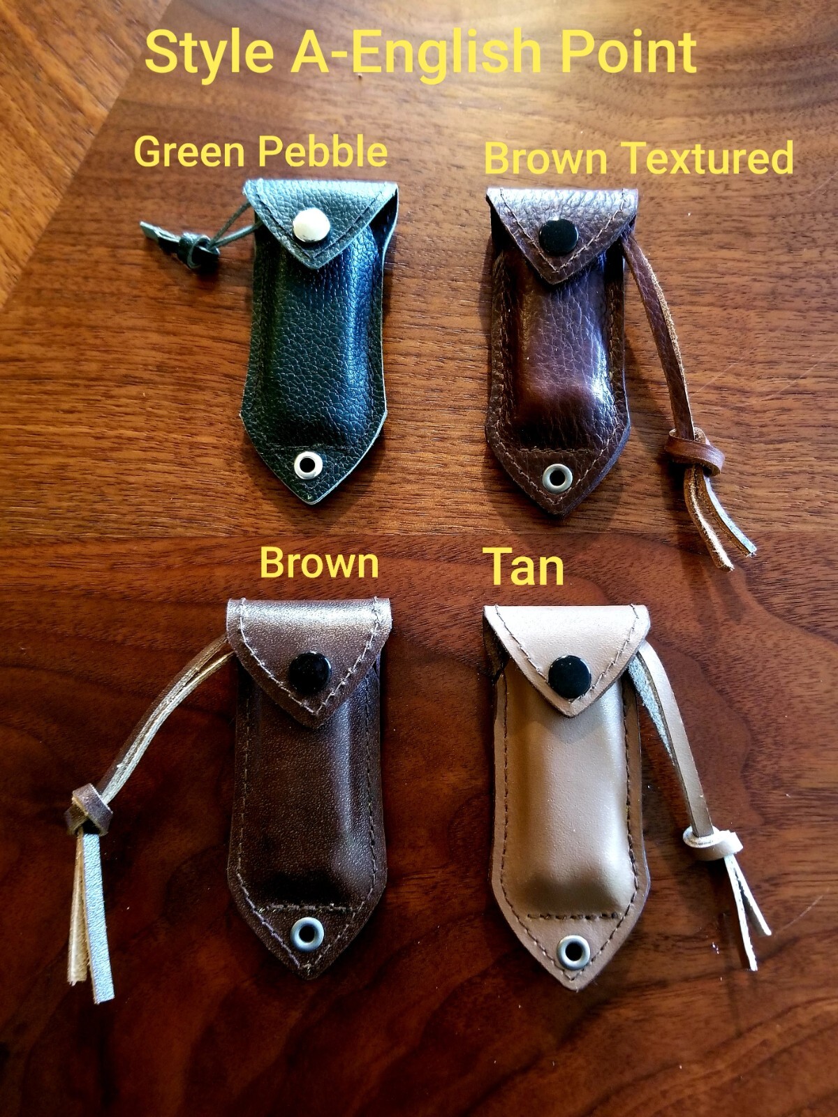 NEW-Leatherman Sheaths, Pouch, Keychain for Micra and PS4 LOT OF FOUR (4)!