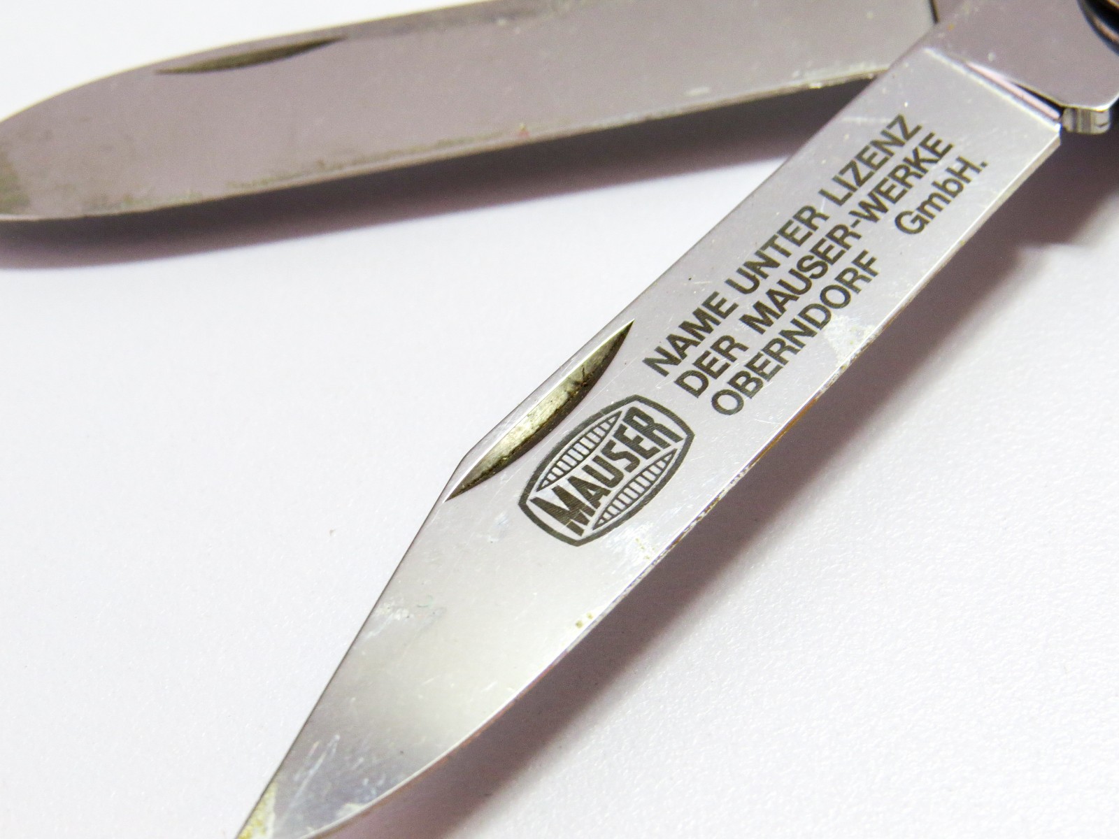 Nice Victorinox 108mm Vintage Mauser Swiss Army 5-Blade Pocket Knife