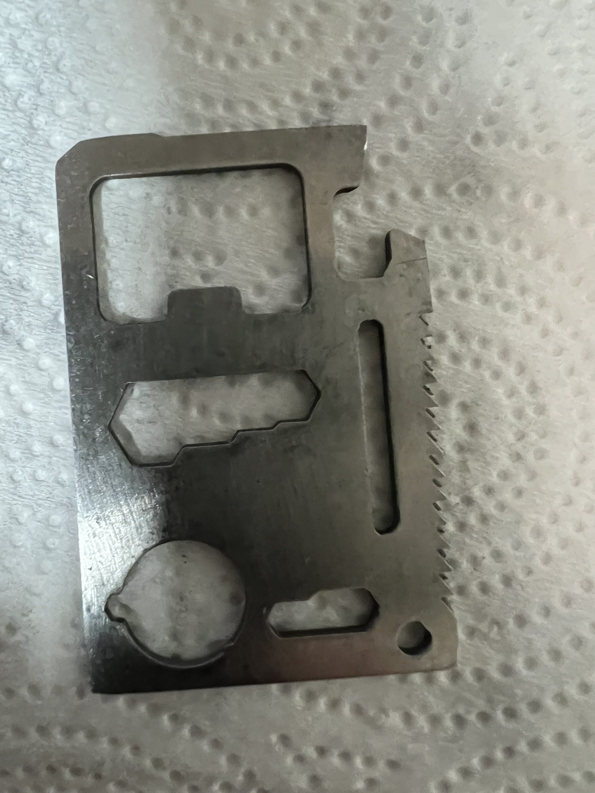 11 in 1 Survival Pocket Credit Card Multi-tool