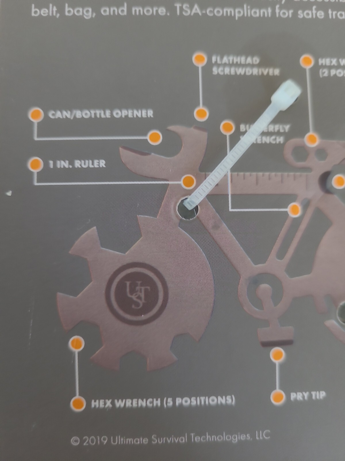 UST ‘Bicycle’ Tool a Long Multi Tool Pocket Outdoor Multi Task Tool