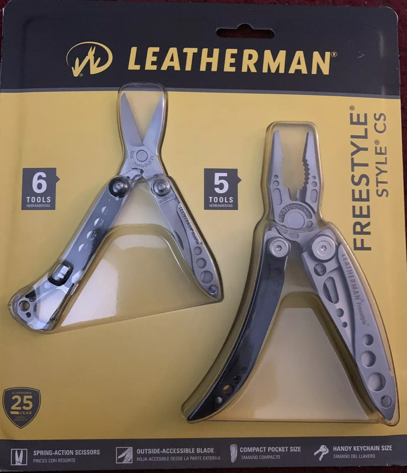 Rare Discontinued Leatherman Freestyle and Style CS Multitool Set BNIB