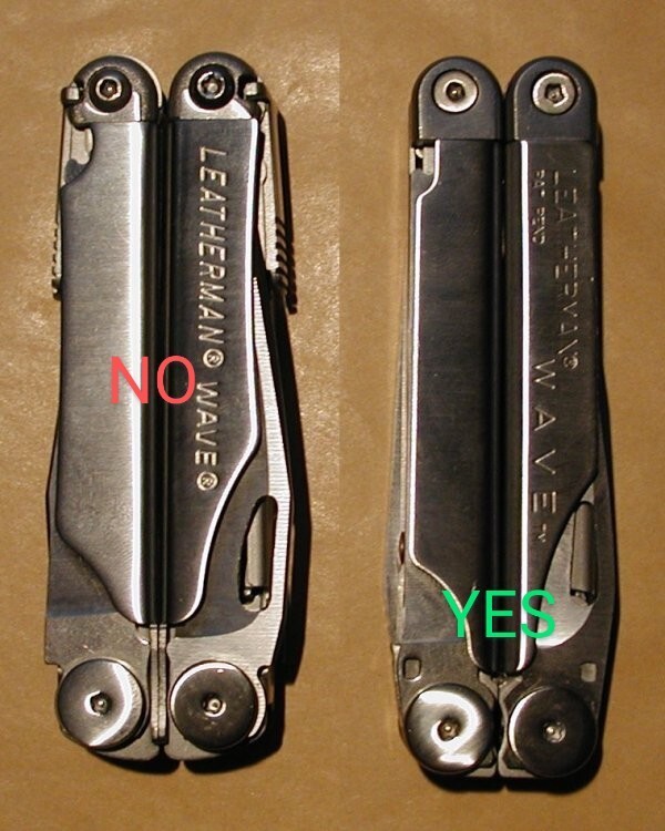 Original Leatherman Wave Pat Pend Replacement Parts: FILE Wood/Metal Diamond