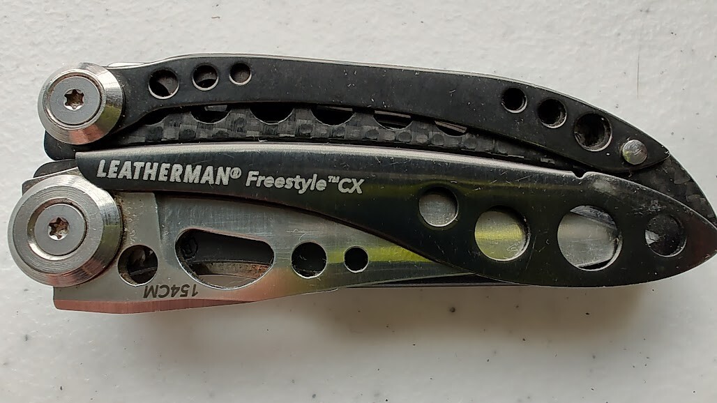 Leatherman Freestyle CX Multi-Tool 154CM DLC Carbon Fiber Early Rare