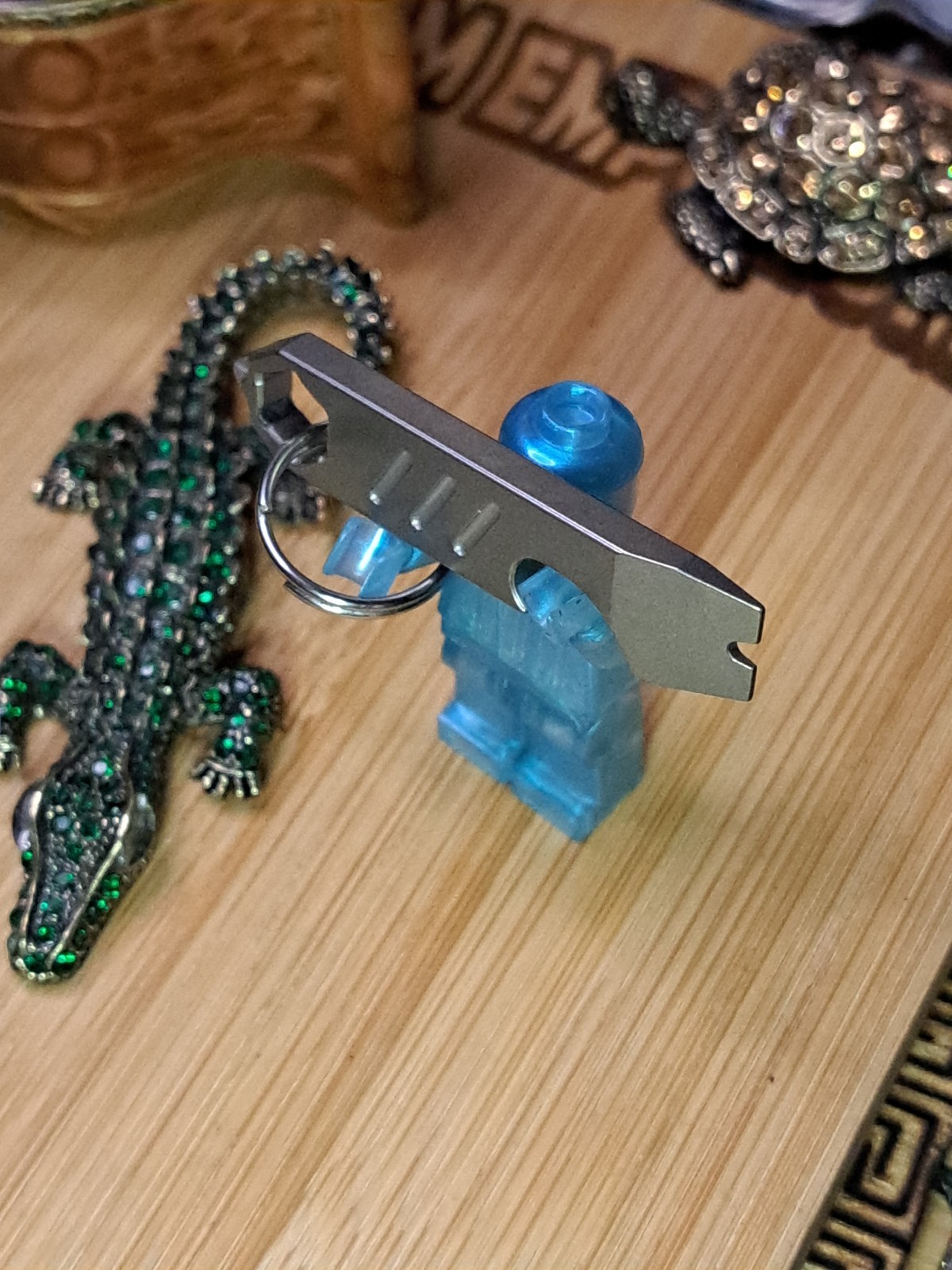Mini EDC Keychain Multi-Tool Bottle Opener