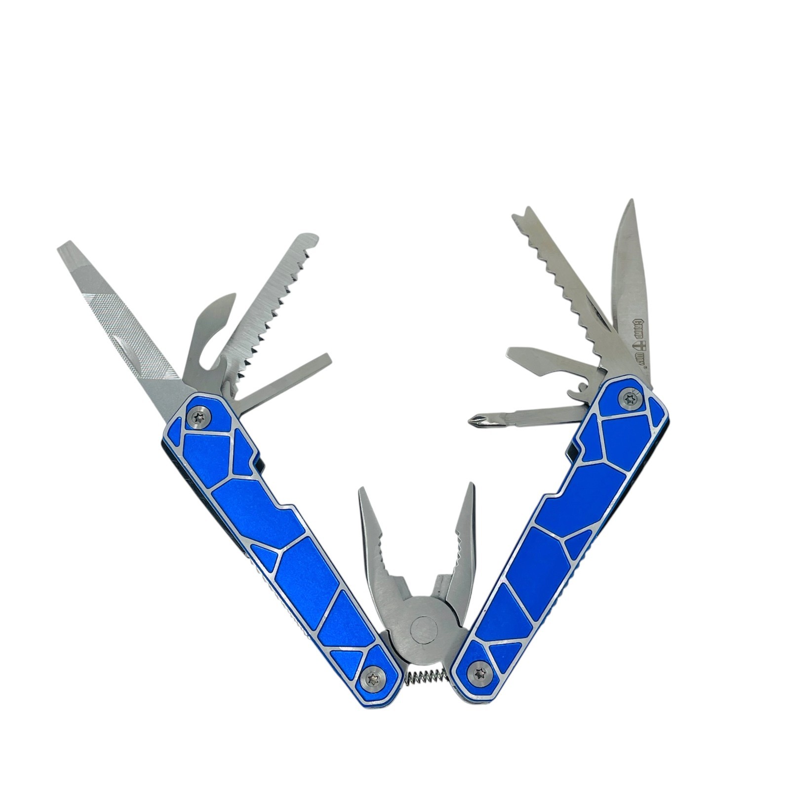 Quarrow & KVD and Assorted Fishing Pliers Outdoor Multi Tool Lot EDC, 3 Pcs