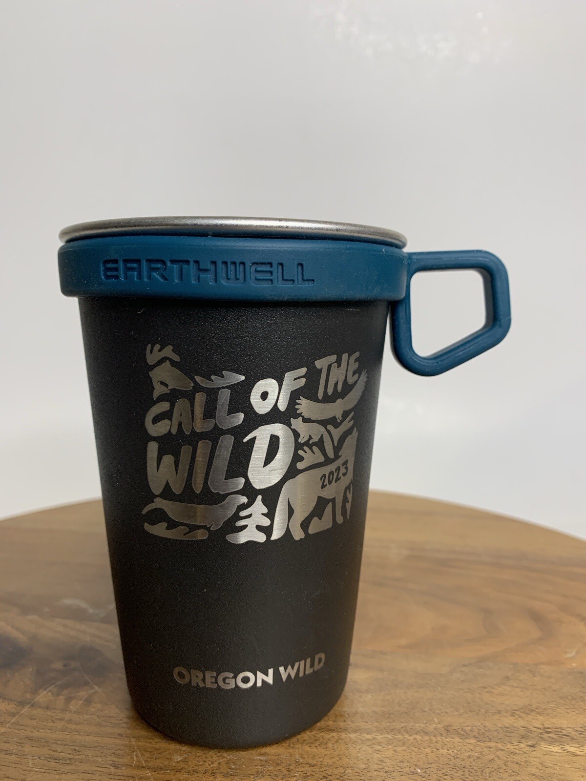 Earthwell 16 Oz Pint Stainless Cup Call Of The Wild Oregon Wild Collectible