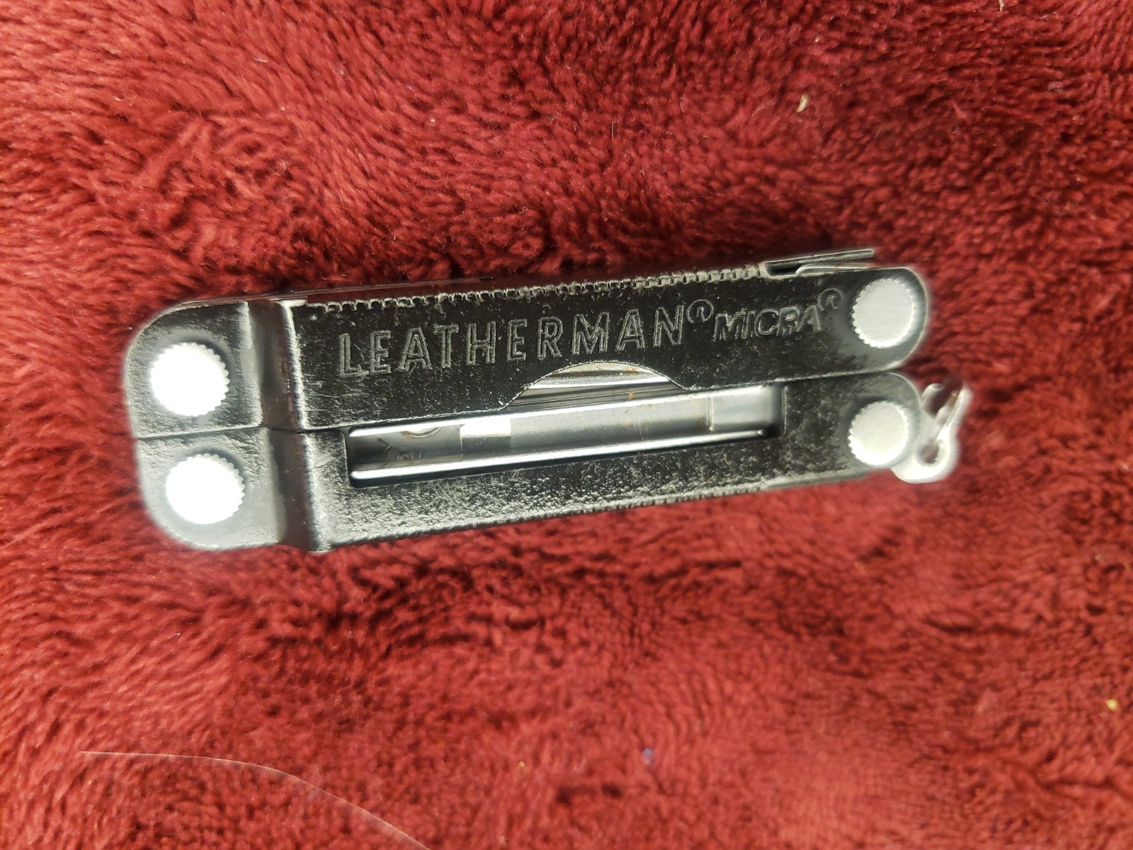 Leatherman Black Micra Multitool 0224 Date Code