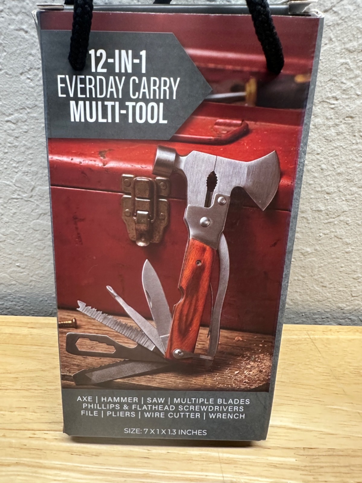 Multi Purpose Tool Camping Emergency Survival Axe Hatchet Hammer Hiking Camping
