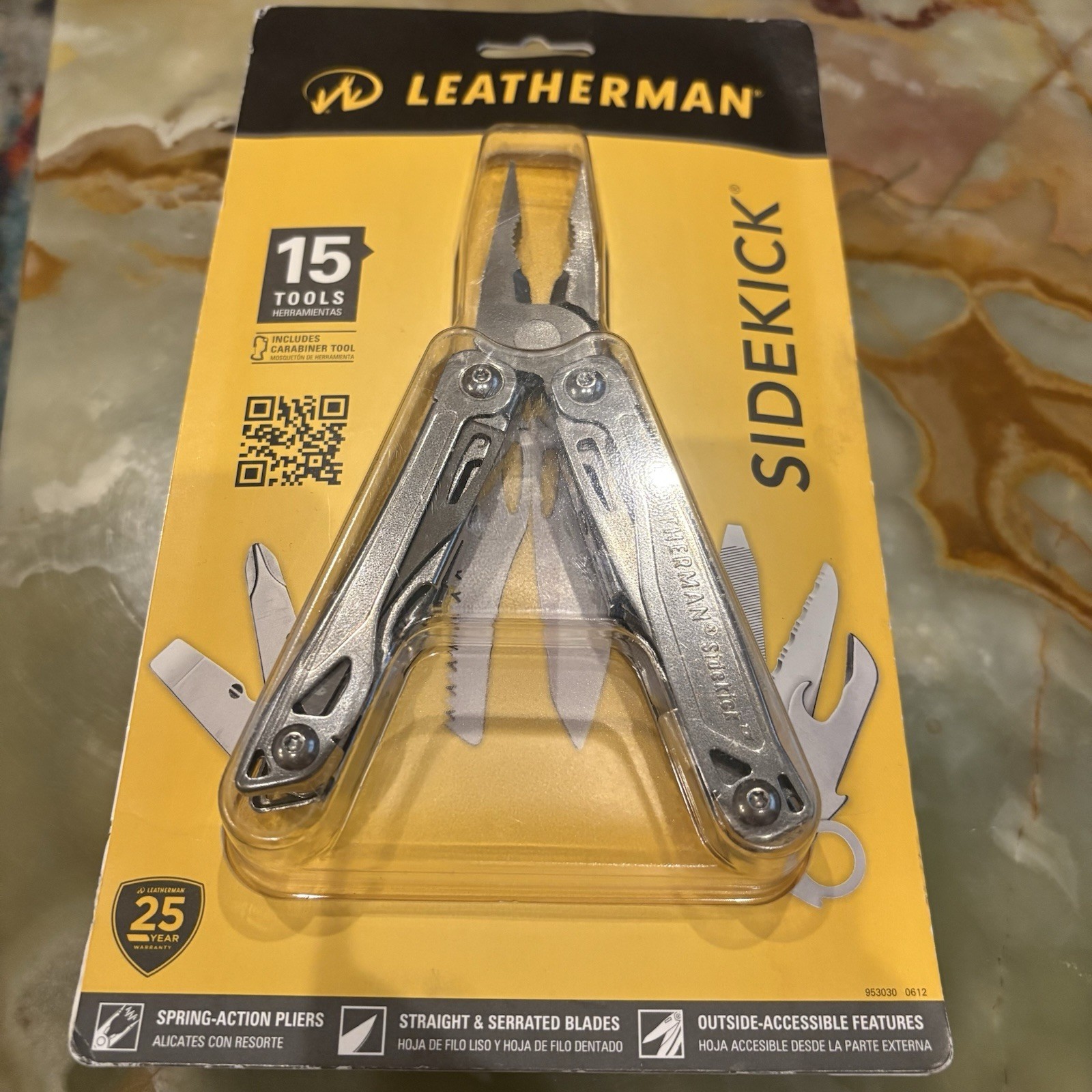 LEATHERMAN SIDEKICK 15 multi- TOOLS 831428 PLIERS SHEATH Carabiner NOS