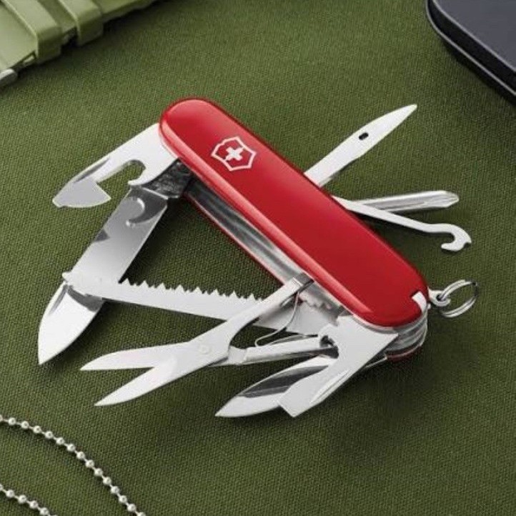 Victorinox Fieldmaster Swiss Army Pocket Knife Multi-Tool 15 Tools Red 91mm