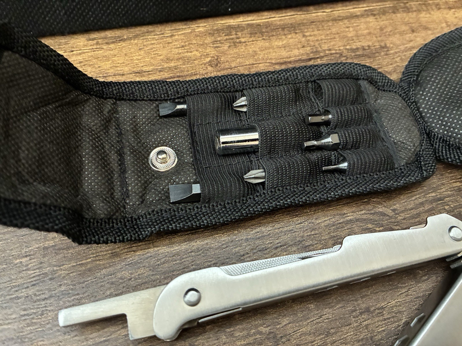 Unbranded Multi -Tool Stainless With Sheath Lot Of 2