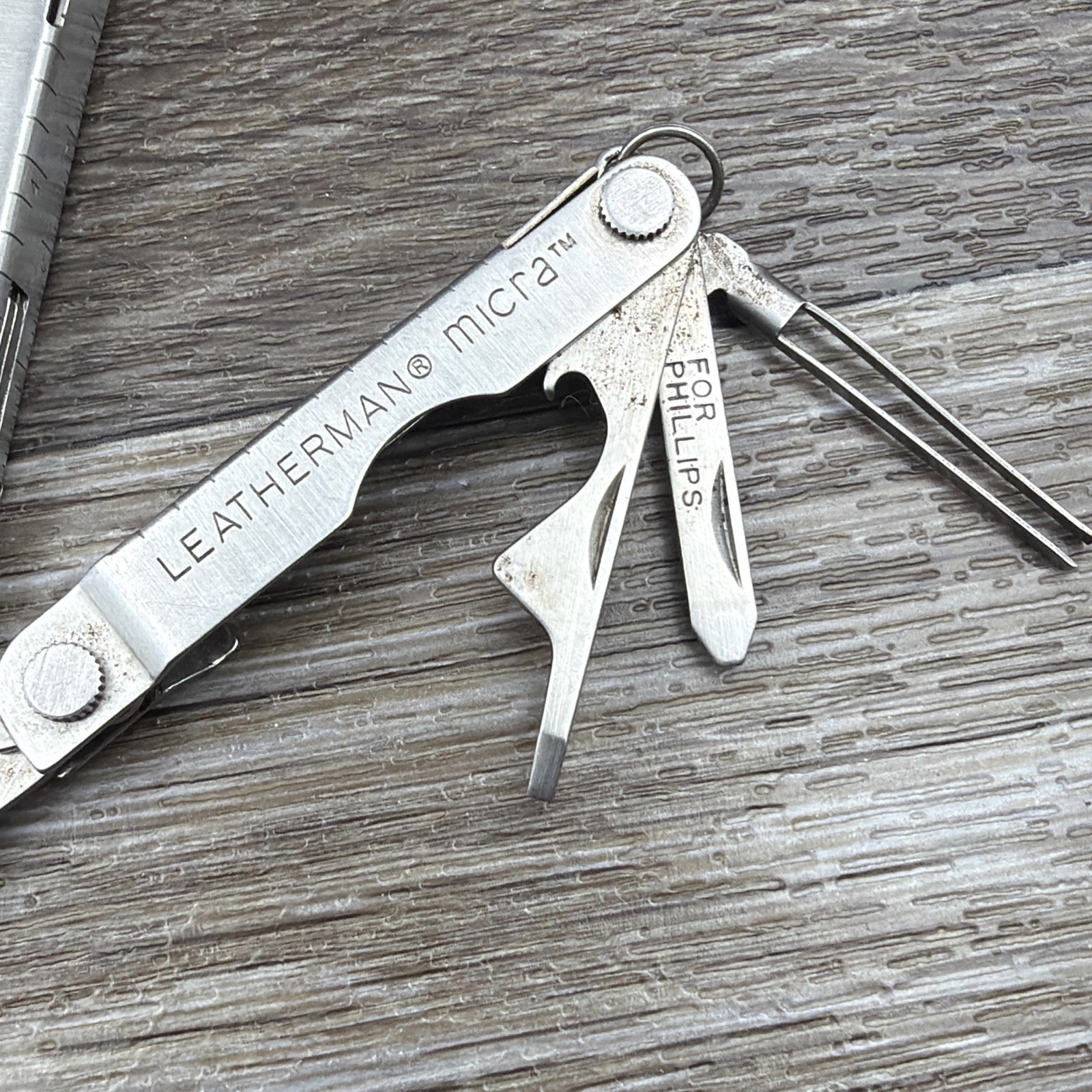 Leatherman Micra Multi-Tool Knife Scissors Stainless