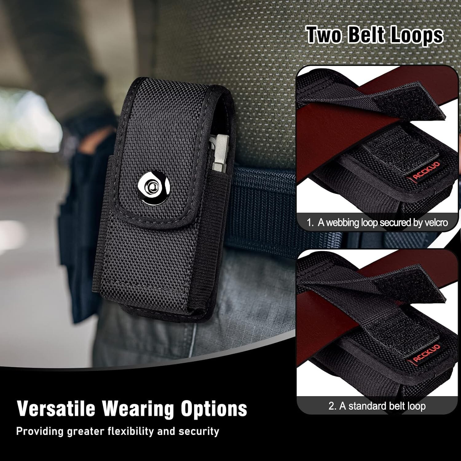 Multitool Sheath Compatible with Leatherman EDC Belt Organizer Tool Holster Pouc