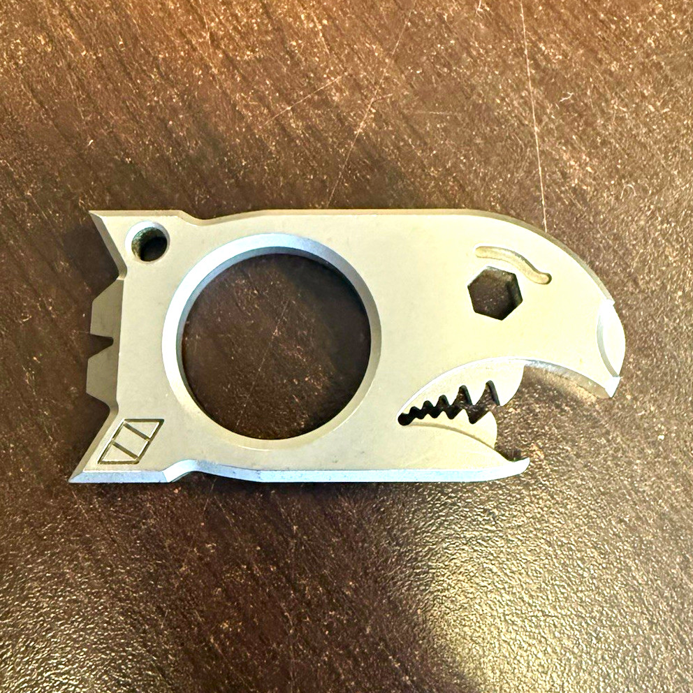 Notorious EDC Beer Bomb (.25 Mint Condition) *NO BOX* {Stonewashed Titanium}