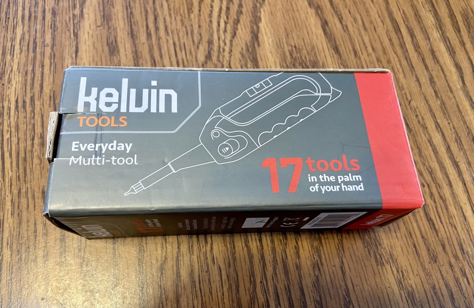 New In Box Kelvin Tools 17 Urban Screwdriver Set, All in One Everyday Multitool