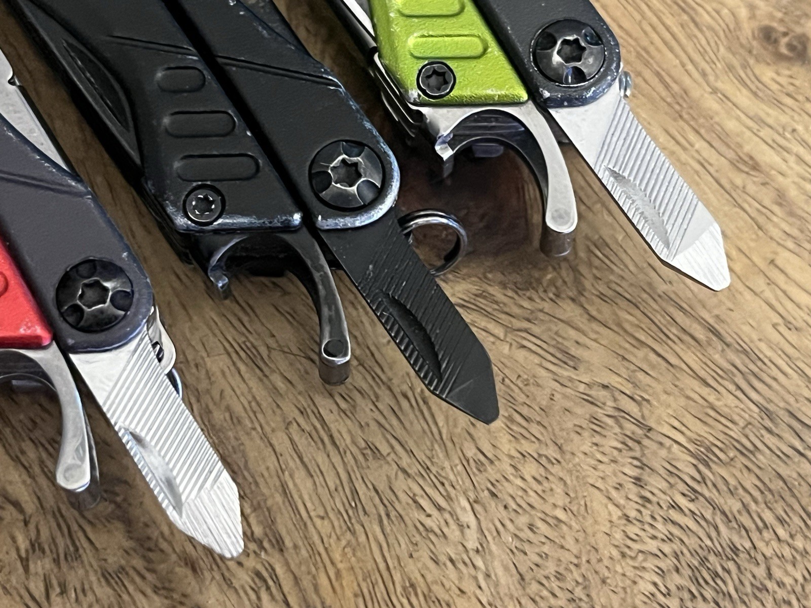 Gerber Dime Mini Multi-Tool Knife Pliers Scissors Driver SUPER Nice! Lot Of 3