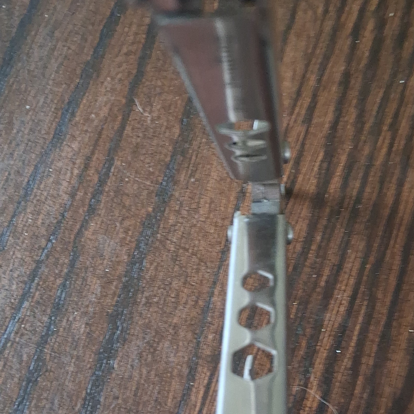 American Camper Stainless Steel 10-in-1 Multi-Tool Pliers Knife Saw File Silver