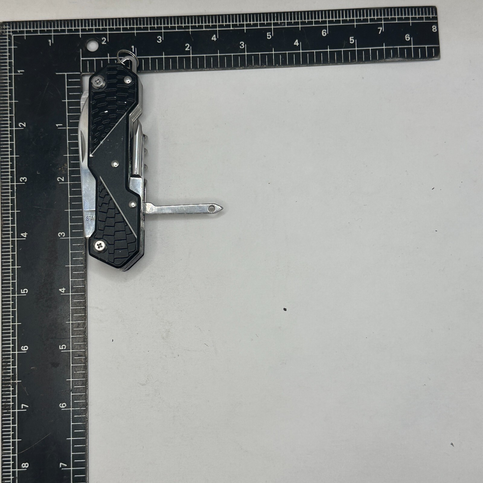 Switchedge Black 14 Tools In One Crimson Pocket Knife multi tool camping🔔