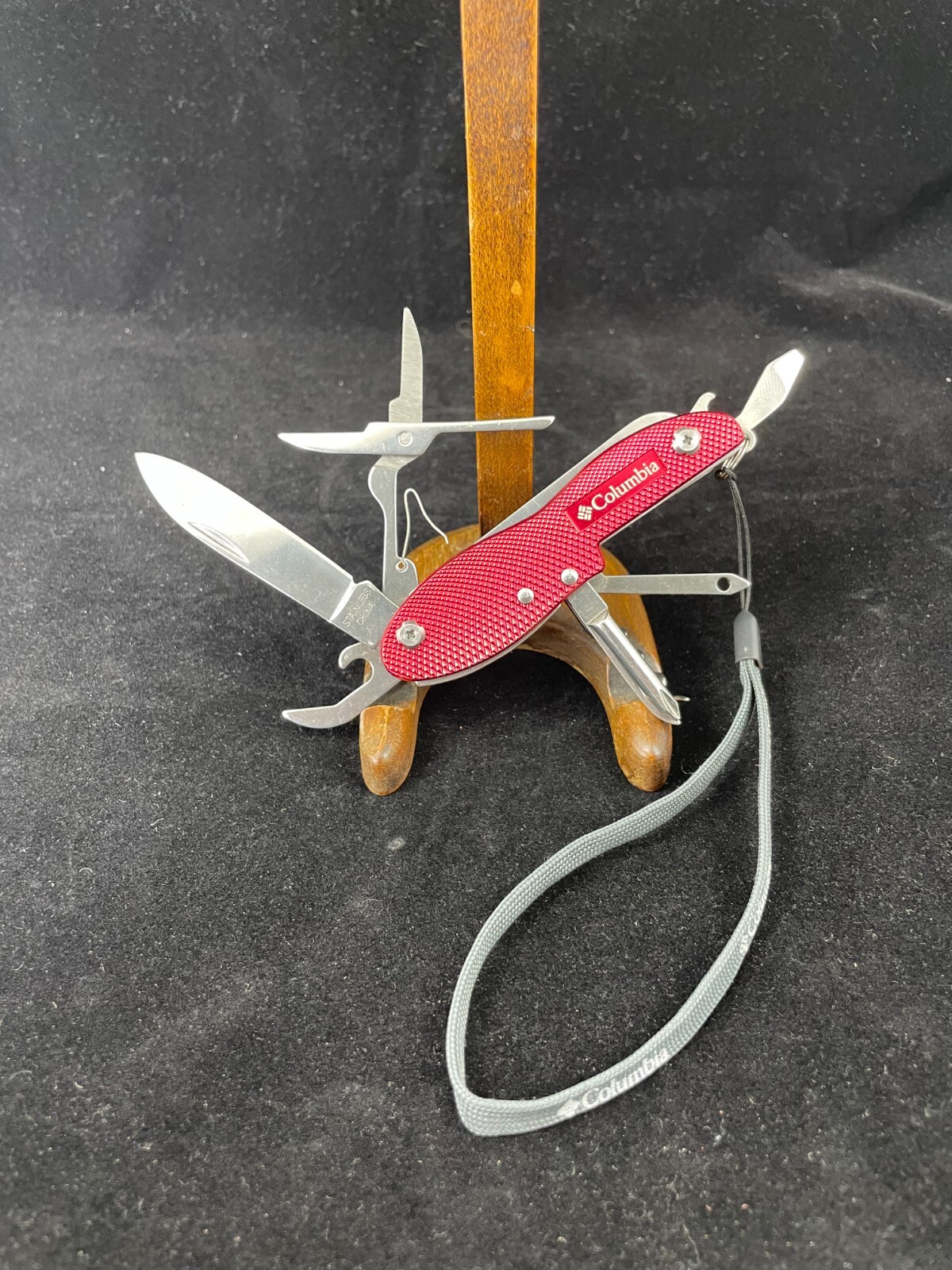 COLUMBIA 10 Function Pocket Tool Knife Scissors Multi-Tool