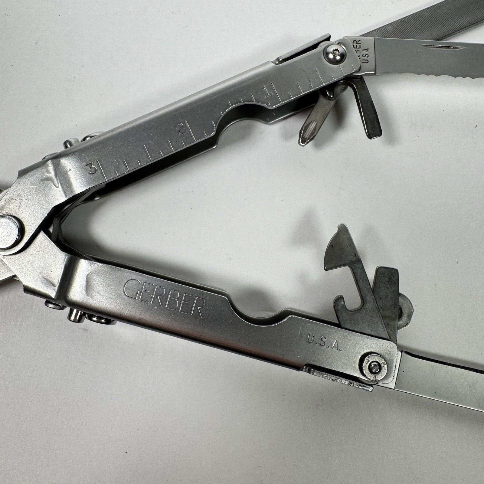 Gerber Multi Tool Patent 5142721/5142844 Nice USA Vtg