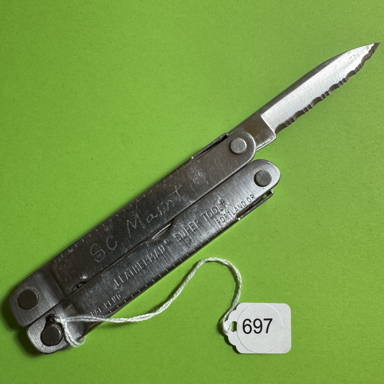 Leatherman Super Tool Plier Multi Tool Pocket Knife Stainless EDC #697