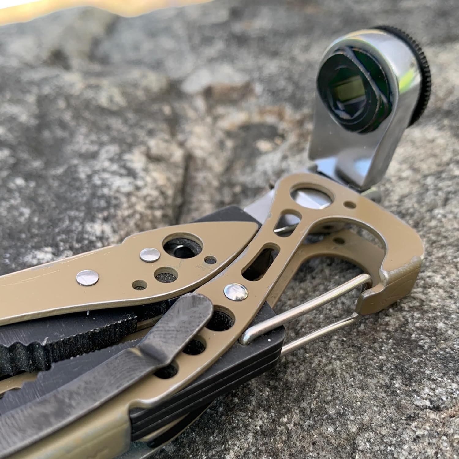 711L Flat End Flex Head EDC Ratchet Wrench – US only