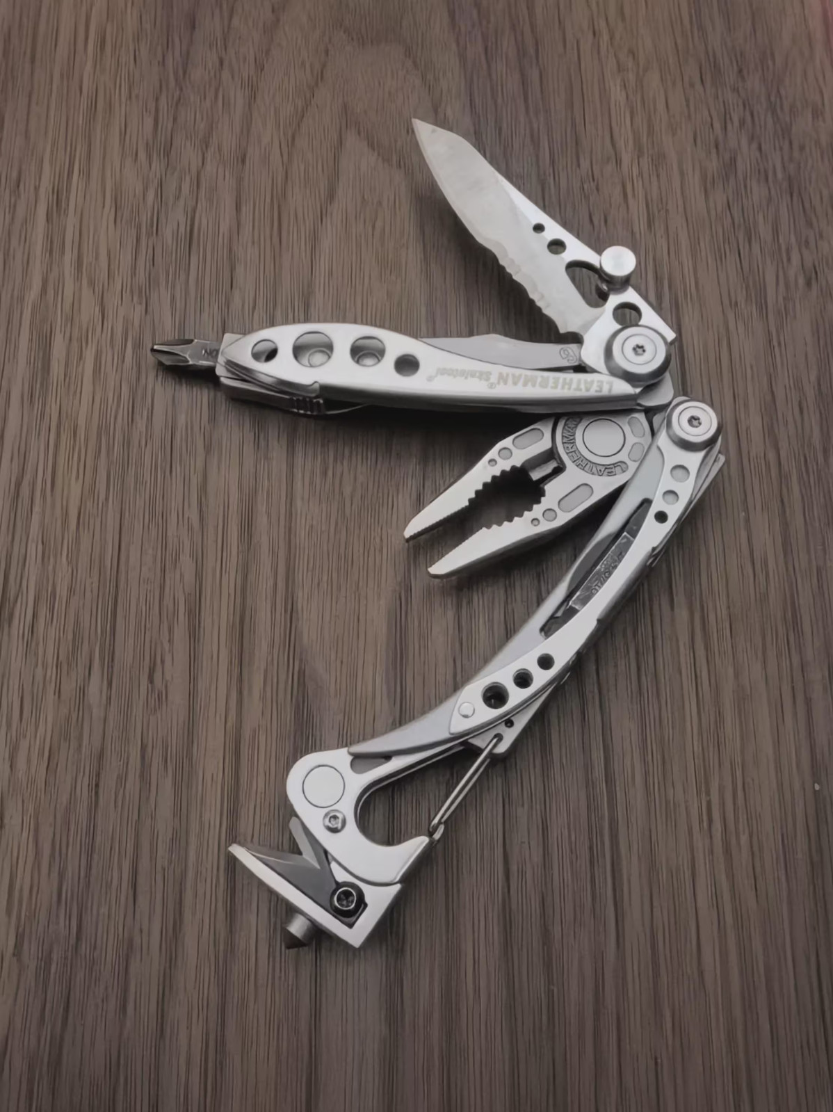Stainless Glass Breaker Cutter Attachment for Leatherman Skeletool 40mm