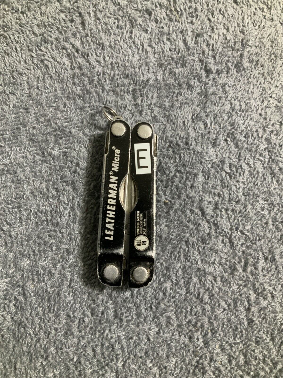 Leatherman Micra Multi-Tool Knife, Scissors- Black (E)