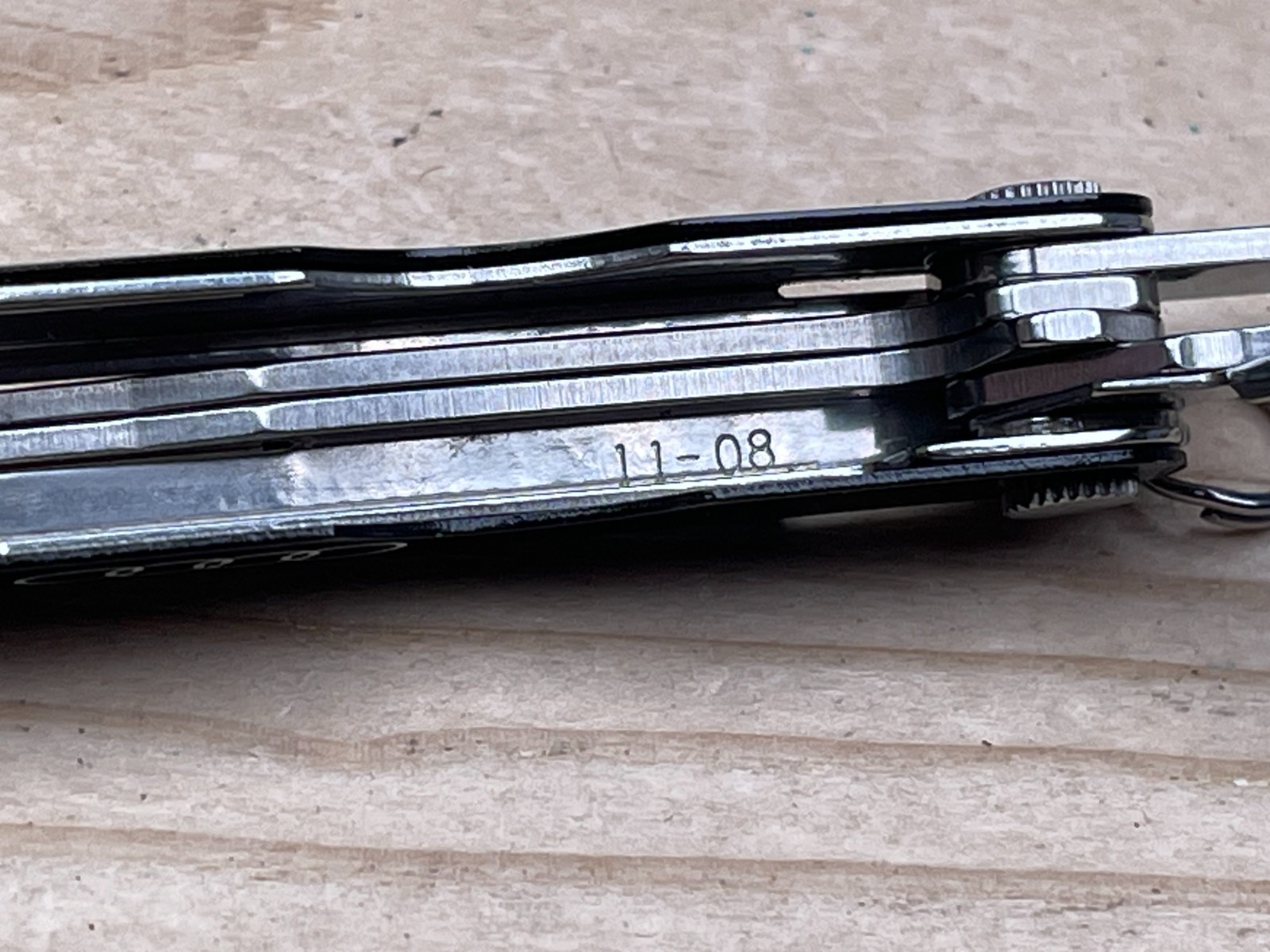 Leatherman Micra Black Anodized Aluminum Multi-tool Knife W/AUDI Logo 11/08