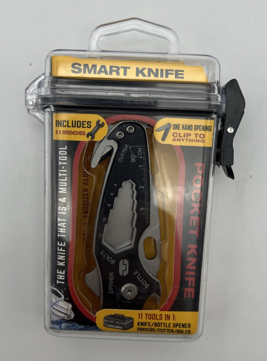 Smart Pocket Knife 11-in-1 Multi Tool With Weatherproof Case