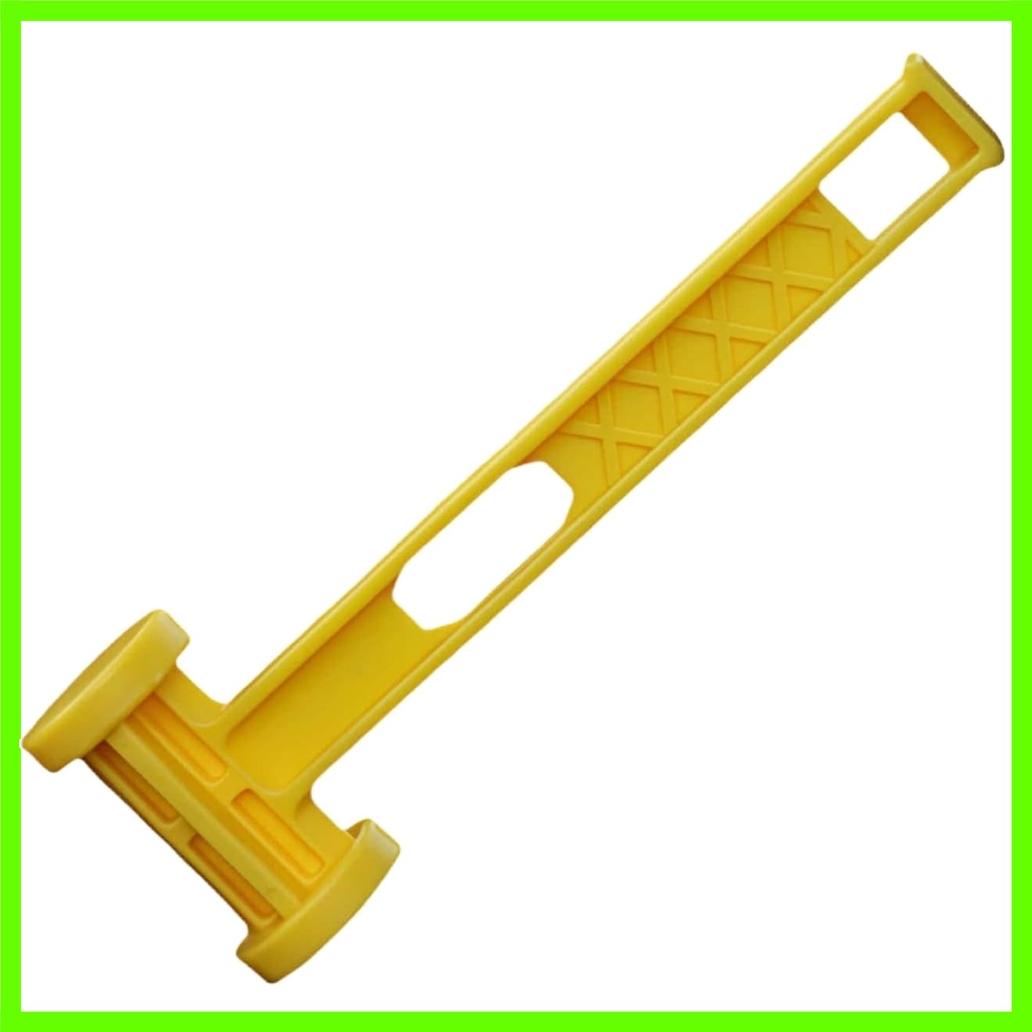 Ultralight PE Camping Hammer with Stake Puller Hole, Multifunctional Portable…