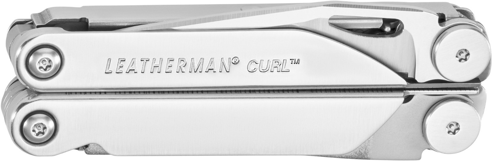 LEATHERMAN, Curl Multitool, Stainless Steel Everyday Tool, with Nylon Sheath