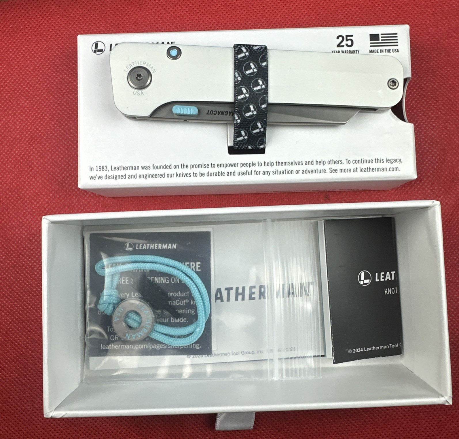 Retired Alpine Leatherman Glider Folding Knife, MagnaCut Blade
